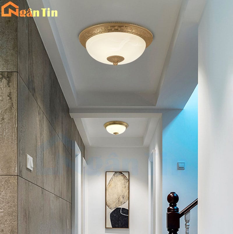 Đèn Mâm Đồng Ốp Trần Trang Trí Ban Công Phòng Ngủ Phòng Khách Led 3 Màu 220V OD07 Ngân Tin 4 Đèn Mâm Đồng Ốp Trần Trang Trí Ban Công Phòng Ngủ Phòng Khách Led 3 Màu 220V OD07 Ngân Tin - Image 4