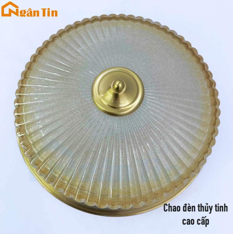Đèn Mâm Đồng Ốp Trần Trang Trí Ban Công Phòng Ngủ Phòng Khách Led 3 Màu 220V OD09 Ngân Tin 16 den mam dong tron op tran trang tri phong khach phong ngu led 3 mau OD09 ngan tin 10