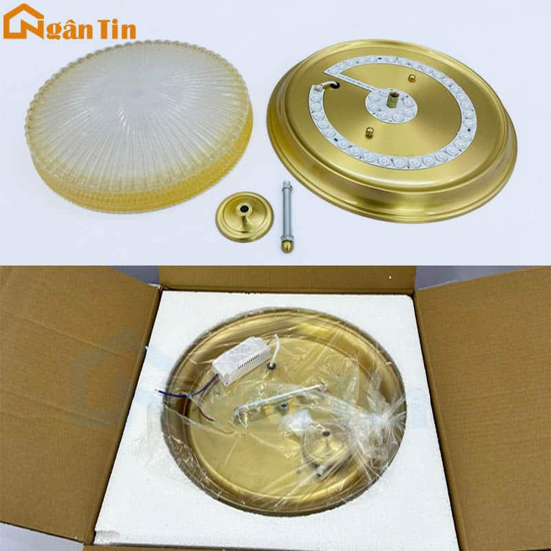 Đèn Mâm Đồng Ốp Trần Trang Trí Ban Công Phòng Ngủ Phòng Khách Led 3 Màu 220V OD09 Ngân Tin 12 Đèn Mâm Đồng Ốp Trần Trang Trí Ban Công Phòng Ngủ Phòng Khách Led 3 Màu 220V OD09 Ngân Tin - Image 12