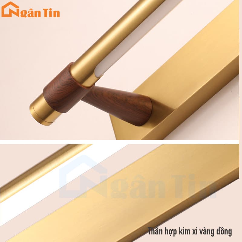 Đèn Soi Tranh Soi Gương Trang Trí Phòng Khách Nhà Tắm Led 3 Chế Độ Màu 220V RT41 Ngân Tin 16 den soi guong soi tranh trang tri trong nha led 3 che do mau rt41 ngan tin 11