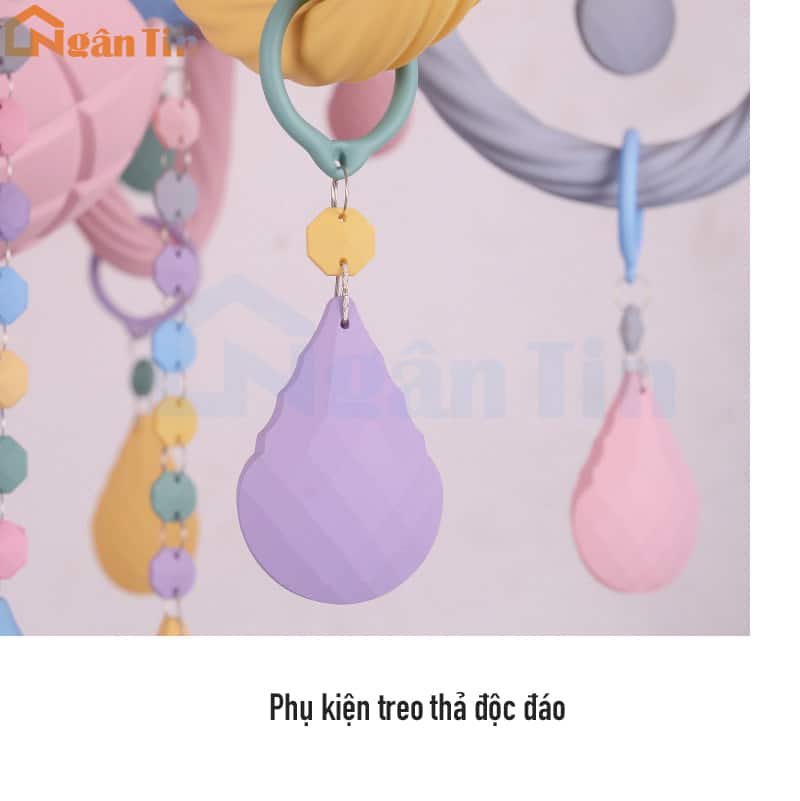 Đèn chùm phòng ngủ công chúa 5 bóng trang trí phòng khách bàn ăn E14 220V DC41T5 Ngân Tin 9 Đèn chùm phòng ngủ công chúa 5 bóng trang trí phòng khách bàn ăn E14 220V DC41T5 Ngân Tin - Image 9