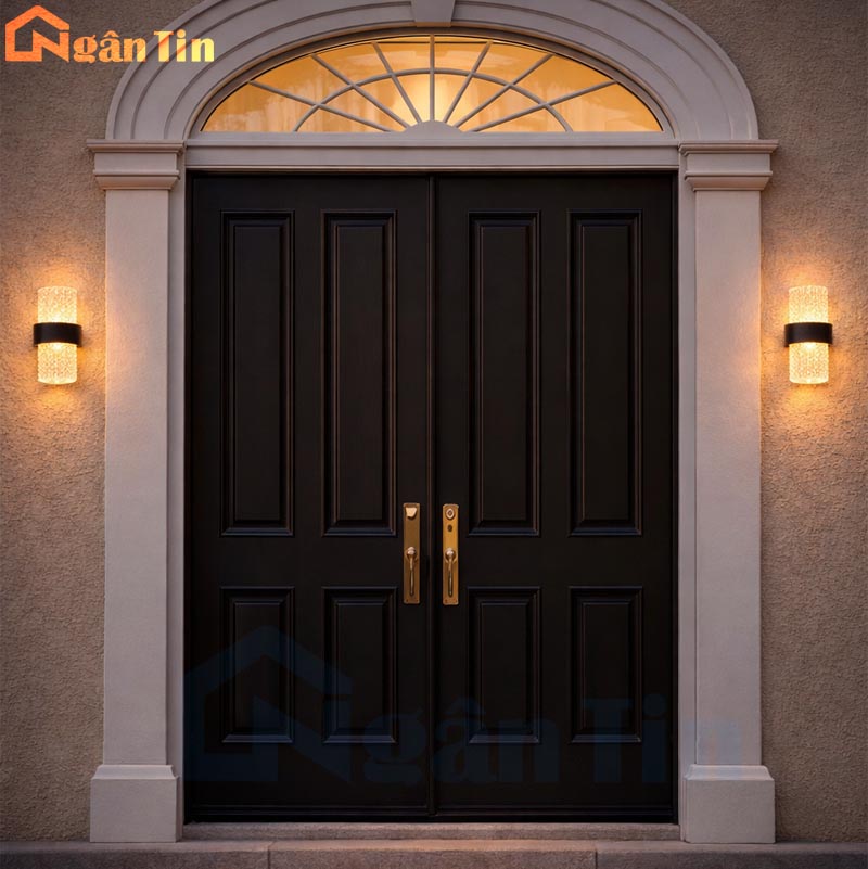 Đèn gắn tường ngoài trời treo tường ốp tường trang trí cổng hành lang cầu thang 220V VNT1812T2 Ngân Tin 7 Đèn gắn tường ngoài trời treo tường ốp tường trang trí cổng hành lang cầu thang 220V VNT1812T2 Ngân Tin - Image 7