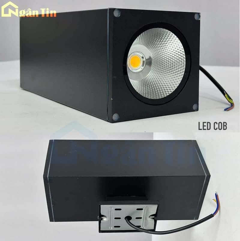 Đèn hắt tường treo tường ốp tường trang trí cổng sân vườn hành lang 220V VNT212 Ngân Tin 17 den hat tuong treo tuong ngoai troi chong nuoc trang tri cau thang 220v vnt212 ngan tin 15