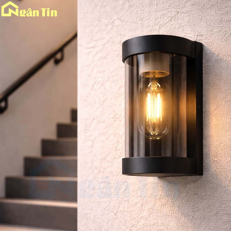 Đèn ốp tường gắn tường treo tường trang trí ngoài trời trong nhà E27 220V VNT1801 Ngân Tin 5 Đèn ốp tường gắn tường treo tường trang trí ngoài trời trong nhà E27 220V VNT1801 Ngân Tin - Image 5