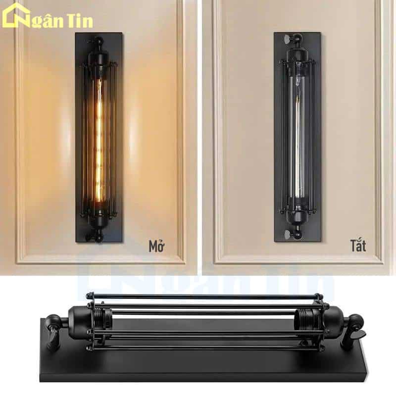 đèn trang trí treo tường gắn tường ốp tường phòng ngủ phòng khách E27 220V VT23 Ngân Tin 8 đèn trang trí treo tường gắn tường ốp tường phòng ngủ phòng khách E27 220V VT23 Ngân Tin - Image 8