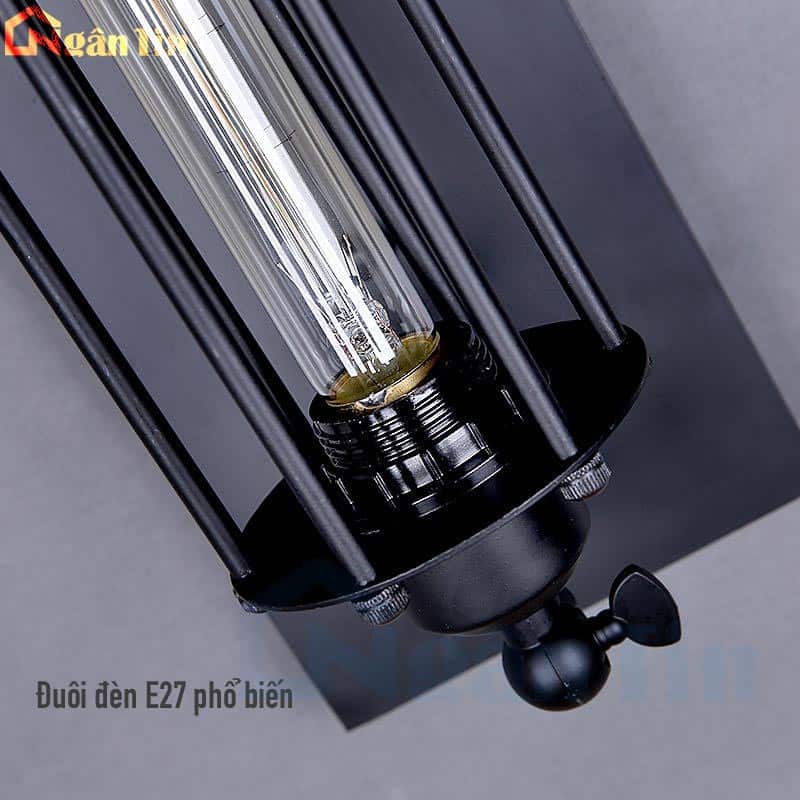 đèn trang trí treo tường gắn tường ốp tường phòng ngủ phòng khách E27 220V VT23 Ngân Tin 10 đèn trang trí treo tường gắn tường ốp tường phòng ngủ phòng khách E27 220V VT23 Ngân Tin - Image 10