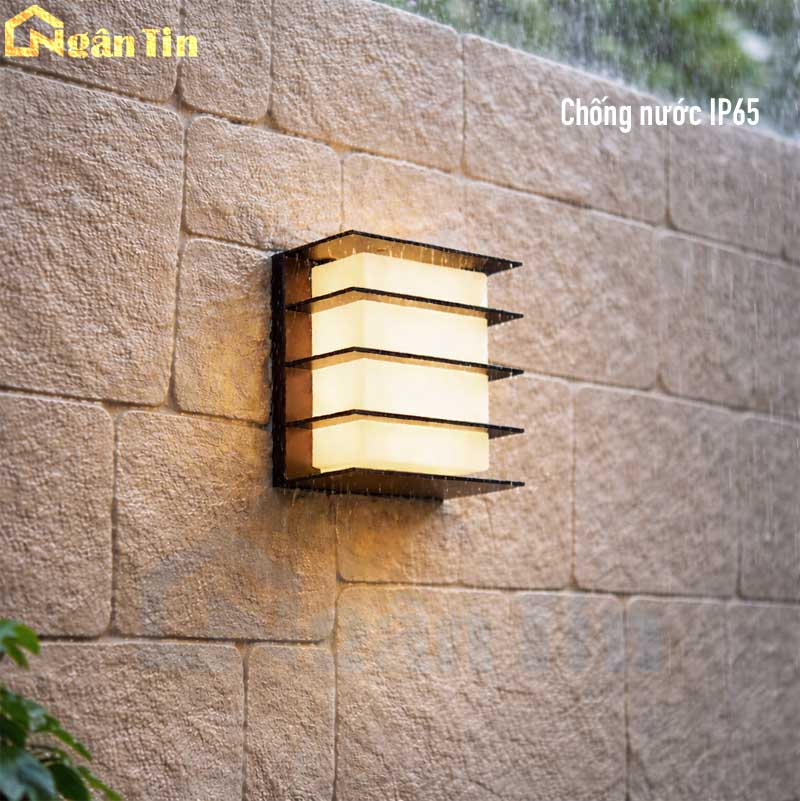 Đèn ốp tường ngoài trời gắn tường treo tường trang trí cổng hành lang cầu thang 220V VNT1078 Ngân Tin 4 Đèn ốp tường ngoài trời gắn tường treo tường trang trí cổng hành lang cầu thang 220V VNT1078 Ngân Tin - Image 4
