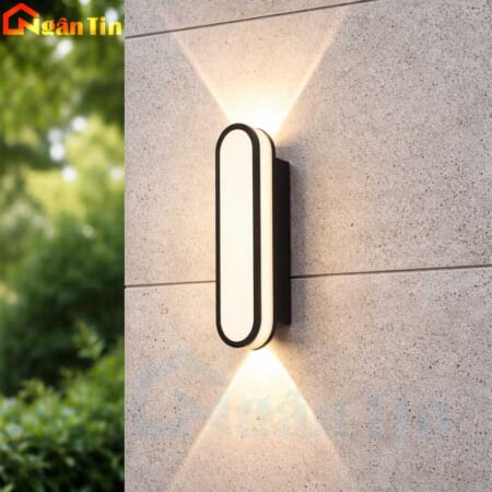 Đèn hắt tường ngoài trời treo tường trang trí hành lang cầu thang Led 14W 220V VNT6034 Ngân Tin