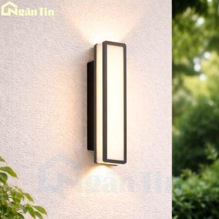 Đèn hắt tường ngoài trời treo tường trang trí hành lang cầu thang Led 14W 220V VNT6035 Ngân Tin