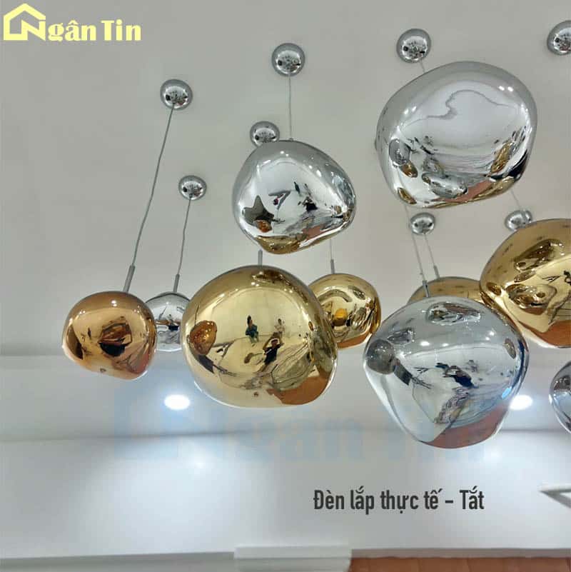 Đèn thả trần viên sỏi trang trí phòng khách phòng ngủ bàn ăn quầy bar E27 220V THD75 Ngân Tin 20 den tha tran vien soi trang tri phong ngu ban an quay bar thd75 ngan tin 12