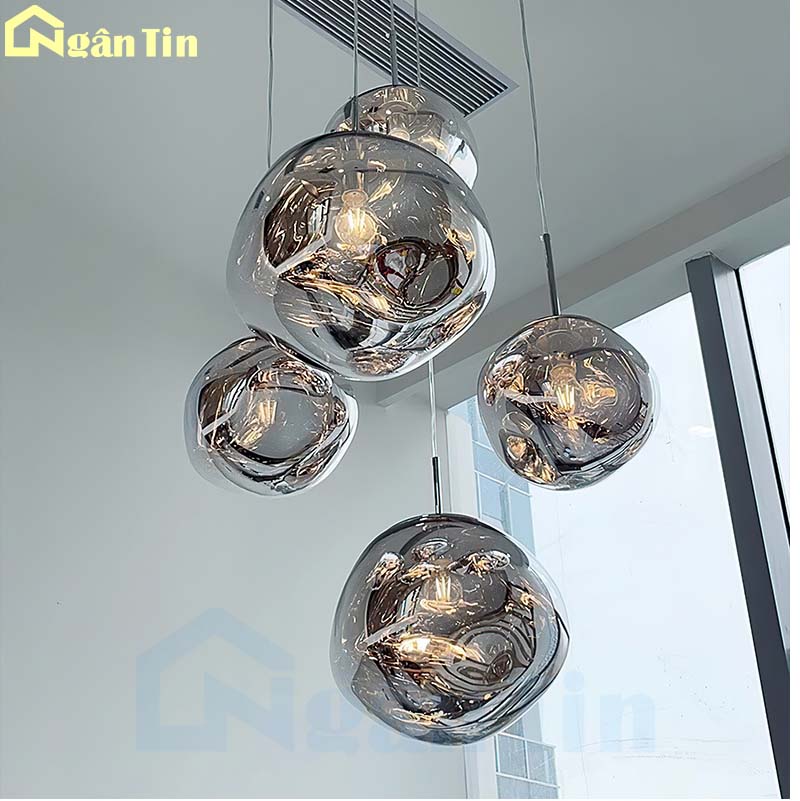Đèn thả trần viên sỏi trang trí phòng khách phòng ngủ bàn ăn quầy bar E27 220V THD75 Ngân Tin 7 Đèn thả trần viên sỏi trang trí phòng khách phòng ngủ bàn ăn quầy bar E27 220V THD75 Ngân Tin - Image 7
