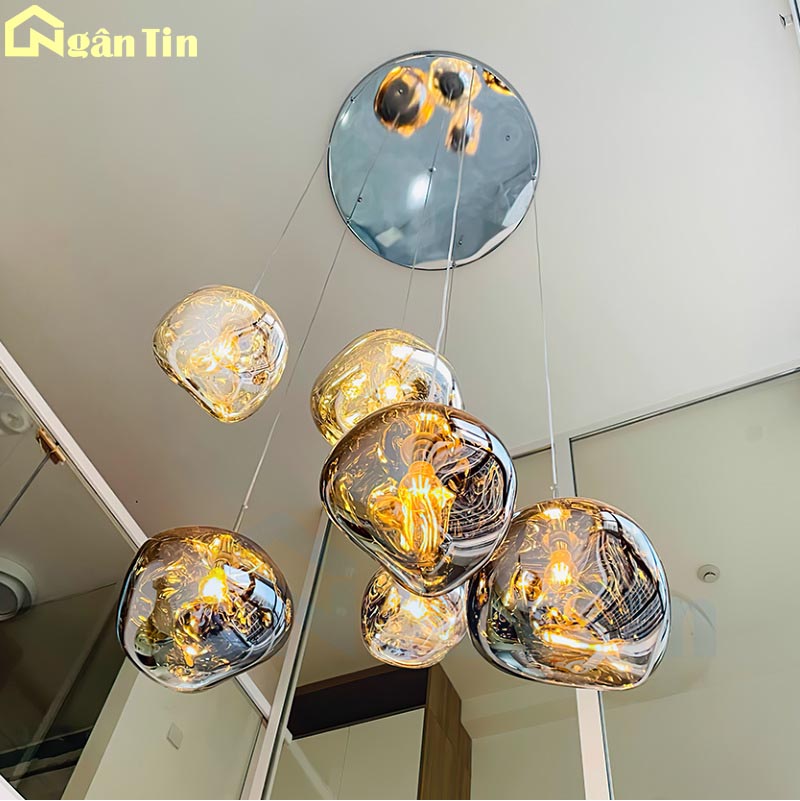 Đèn thả trần viên sỏi trang trí phòng khách phòng ngủ bàn ăn quầy bar E27 220V THD75 Ngân Tin 10 Đèn thả trần viên sỏi trang trí phòng khách phòng ngủ bàn ăn quầy bar E27 220V THD75 Ngân Tin - Image 10