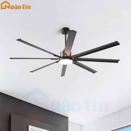 Quạt Trần 8 Cánh Quạt Trần Đèn Cao Cấp Trang Trí Sảnh Phòng Khách Khách sạn VIFA436 Ngân Tin