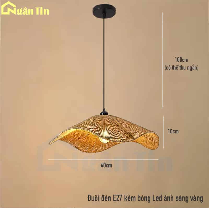 den tha tran trang tri ban an quay bar quan ca phe e27 220v ttk208 ngan tin 3