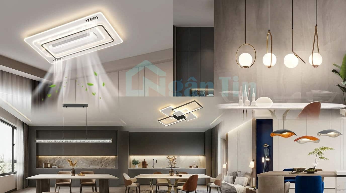 Xu Hướng Đèn Trang Trí Trần Nhà Chung Cư Mới Nhất 2026