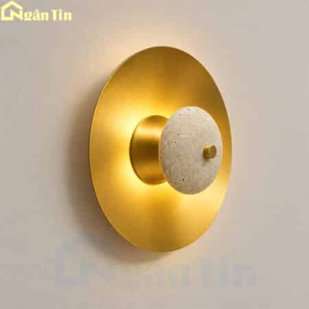 Đèn Tường Phòng Ngủ Chao Đá Đĩa Bay Cao Cấp Trang Trí Sảnh Phòng Khách 10W VK212 Ngân Tin