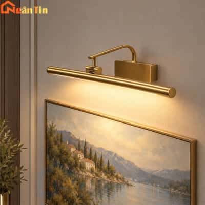 Đèn Soi Tranh Soi Gương Trang Trí Phòng Khách Nhà Tắm Led 3 Chế Độ Màu RT6036 Ngân Tin
